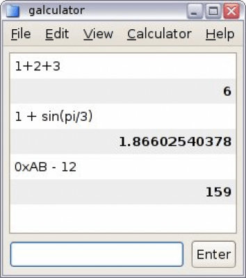 Скриншот приложения galculator - №6