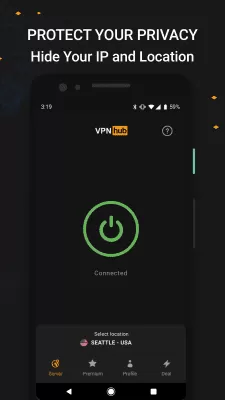 Скриншот приложения VPNhub - №2