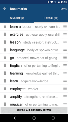 Скриншот приложения English Dictionary - №5