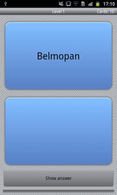 Скриншот приложения Flash Card Quiz - №3