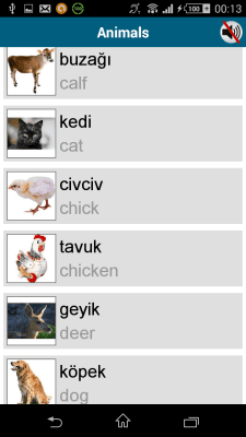 Скриншот приложения Турецкий 50 языков - №7