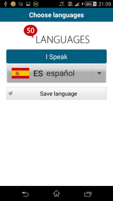 Скриншот приложения Английский 50 языков - №2