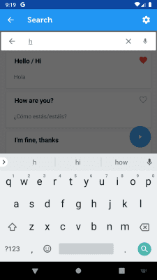 Скриншот приложения Learn Spanish Phrasebook - №8