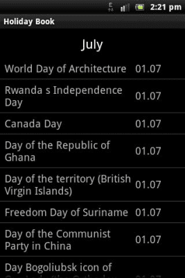 Скриншот приложения Поздравлялка - №3
