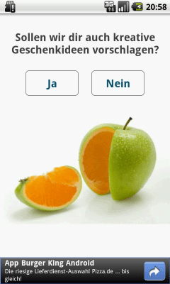 Скриншот приложения Geschenke-Ratgeber - №3