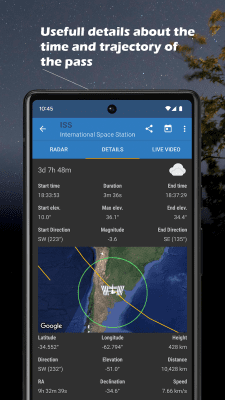 Скриншот приложения МКС Детектор - №3