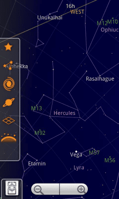 Скриншот приложения Sky Map - №2