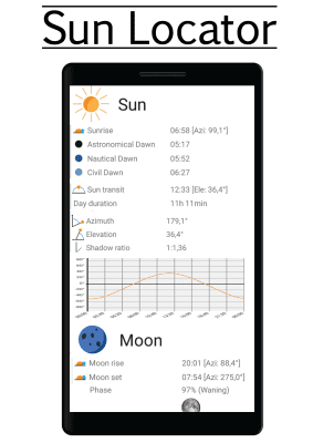 Скриншот приложения Sun Locator Lite - №6