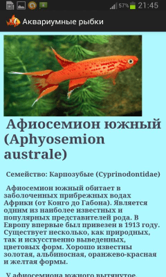 Скриншот приложения Аквариумные рыбки - №4