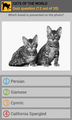 Скриншот приложения Кошки со всего света - №7