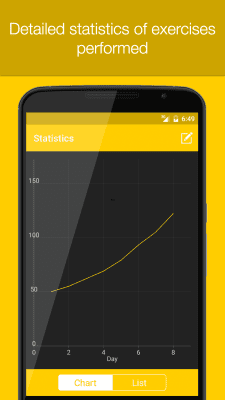 Скриншот приложения 200 Situps Free - №4
