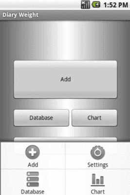 Скриншот приложения Diary Weight - №3
