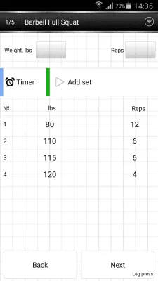 Скриншот приложения Gym Book - №3