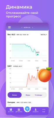 Скриншот приложения Худеем вместе - №5