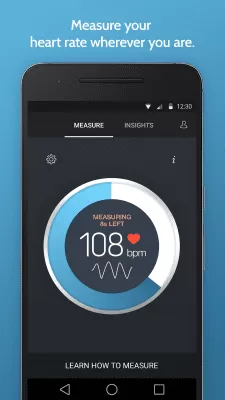 Скриншот приложения Azumio Instant Heart Rate - №1