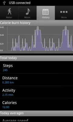 Скриншот приложения Шагомер - №4
