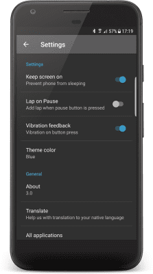 Скриншот приложения Секундомер от C Mobile - №5