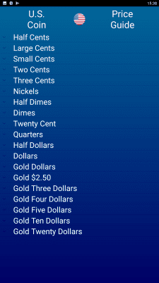 Скриншот приложения US Coin Price Guide - №2