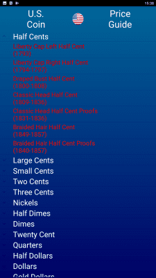 Скриншот приложения US Coin Price Guide - №3