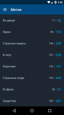 Скриншот приложения Страшные истории - №3