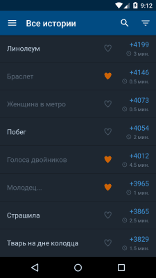 Скриншот приложения Страшные истории - №8
