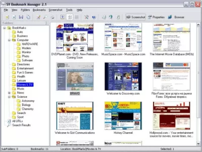 Скриншот приложения SV Bookmark - №3
