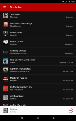 Скриншот приложения Last.fm - №6