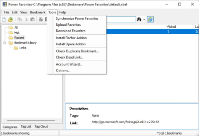 Скриншот приложения Power Favorites - №4