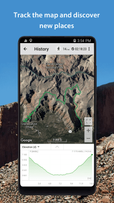 Скриншот приложения Высотомер - Альтиметр - №5