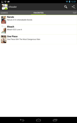 Скриншот приложения vReader - №5