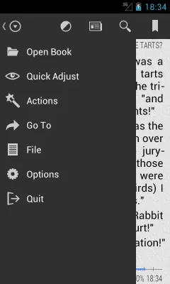 Скриншот приложения AlReader - №3