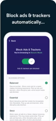 Скриншот приложения Avast Secure Browser для iOS - №4