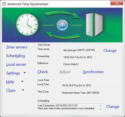 Скриншот приложения Advanced Time Synchronizer - №2