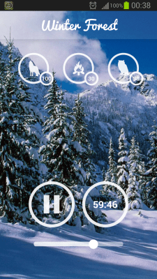 Скриншот приложения Forest Sounds - №5