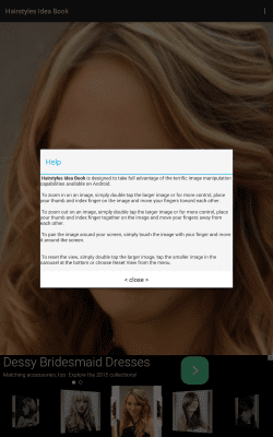 Скриншот приложения Прически Идея книги - №3