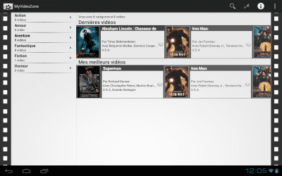 Скриншот приложения MyVideoZone - №5