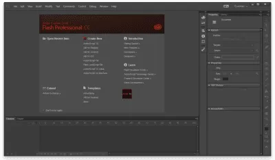 Скриншот приложения Adobe Animate (Flash Professional) - №1