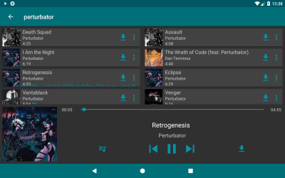 Скриншот приложения Murglar - музыка ВКонтакте, Яндекс, SoundCloud и Deezer - №11