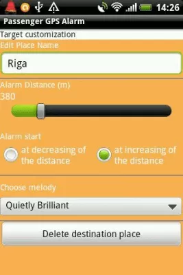 Скриншот приложения Будильник по дистанции - №5