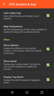 Скриншот приложения 3D Compass Plus - №8