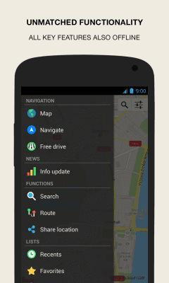 Скриншот приложения GPS Navigation & Maps – Scout - №4