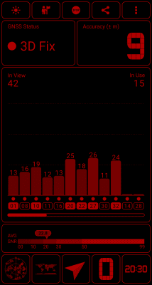 Скриншот приложения GPS Test - №4