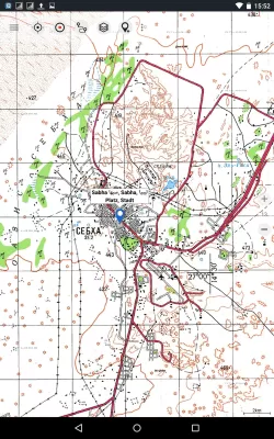Скриншот приложения Российские топо карты (ранее Советские военные карты) - №9