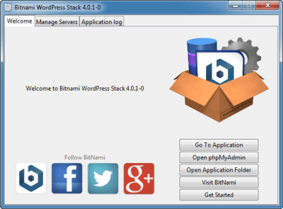 Скриншот приложения BitNami WordPress Stack - №1