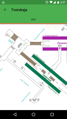 Скриншот приложения aMetro - Метро городов мира - №3