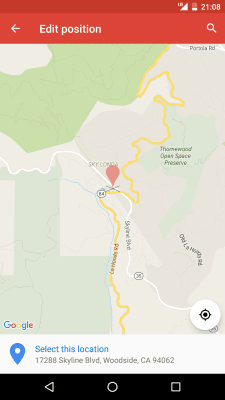 Скриншот приложения Google Мои карты - №5