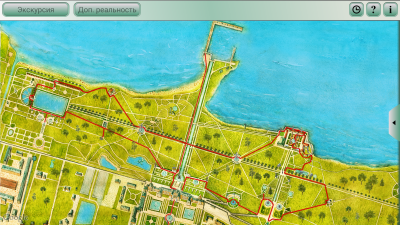 Скриншот приложения Виват, Петергоф! - №3