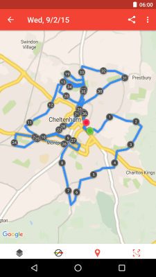 Скриншот приложения Runtastic Road Bike GPS - №5