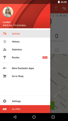 Скриншот приложения Runtastic Road Bike GPS - №8