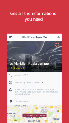 Скриншот приложения Найти место поблизости - №4